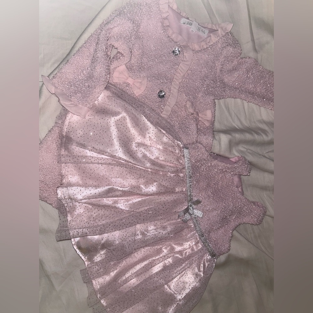 Baby dress and coat